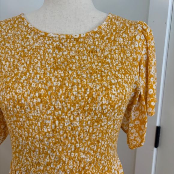 Flutter Sleeve Rayon Maxi Dress - Picture 6 of 6